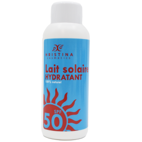 Lait solaire hydratant et protecteur SPF50 - 150ml 100% naturel Hristina