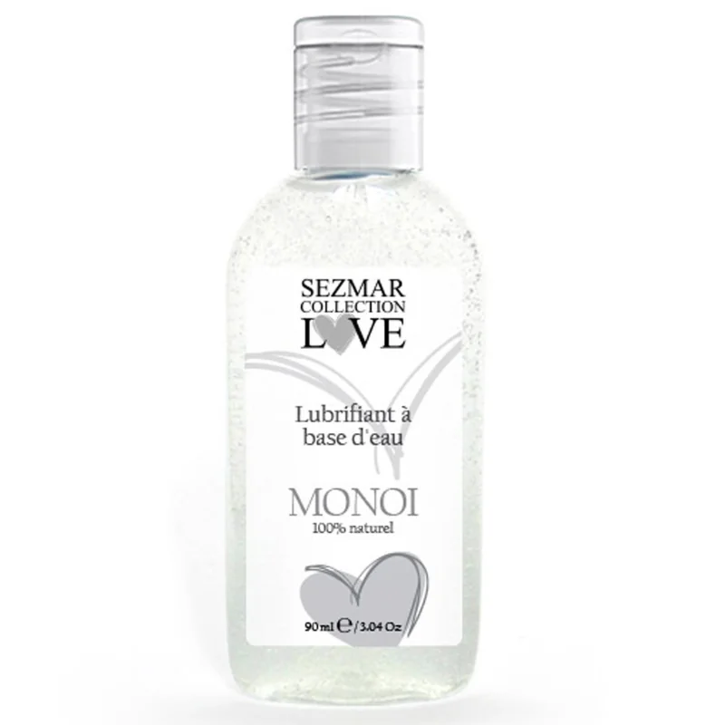Lubrifiant à base d'eau Monoï 100% naturel – 90 ml