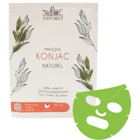 Masque Konjac Aloé Vera – Soin Visage Tout Naturel