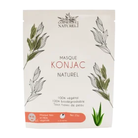 Masque Konjac Aloé Vera – Soin Visage Tout Naturel