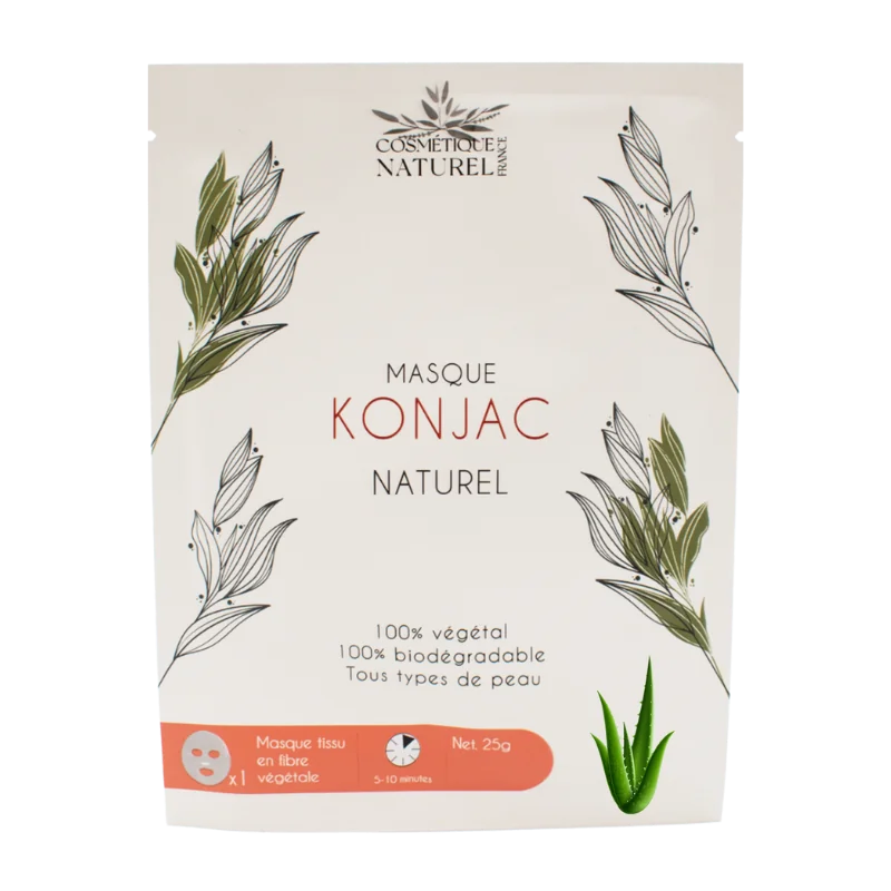 Masque Konjac Aloé Vera – Soin Visage Tout Naturel