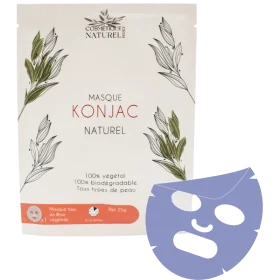 Masque Visage Myrtille - Konjac 100% Naturel