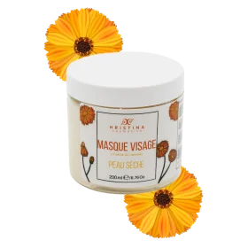 Masque Visage Peau Sèche au Calendula 200ml