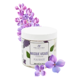 Masque Visage Peaux Grasses au Lilas 200ml