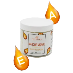 Masque Visage Vitamines A&E – Tous Types de Peau