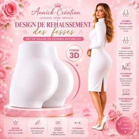 Boxer silicone sculptant avec hanches intégrées et effet liftant naturel