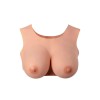 Buste seins réaliste couleur peau claire Taille XL Bonnet G Starbust