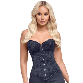 Corsage bustier à baleines avec laçage au dos - Cottelli COTTELLI & DIVERS