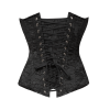 Corsage bustier à baleines avec laçage au dos - Cottelli COTTELLI & DIVERS