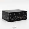 Boîte à bijoux en pierre Saponite rectangle Fleur de Vie 10cm Lithothérapie
