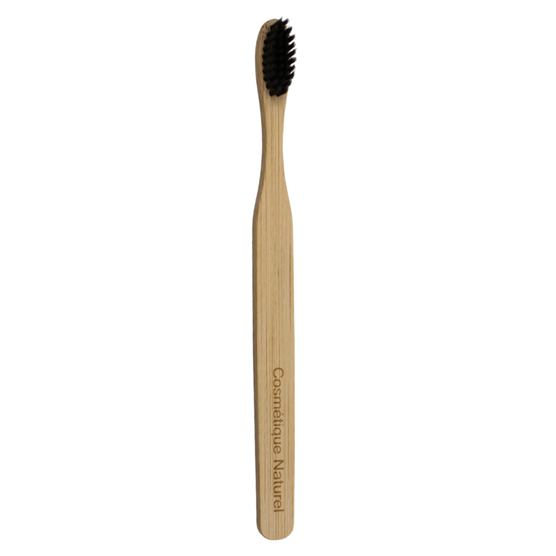 Brosse à Dents Ultra Douce en Bambou au Charbon Actif Cosmétique naturel