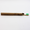 Brosse à Dents Douce en Bambou Verte Cosmétique naturel
