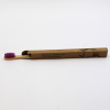 Brosse à Dents Moyenne en Bambou Violette Cosmétique naturel