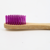 Brosse à Dents Moyenne en Bambou Violette Cosmétique naturel