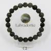 Bracelet en pierre naturelle Labradorite AB 8-9mm Lithothérapie