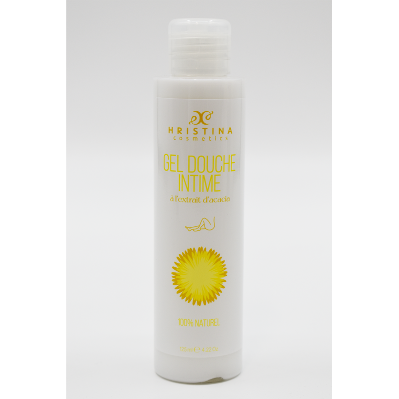 Gel douche intime à l'extrait d'acacia - 125ml 100% naturel Hristina