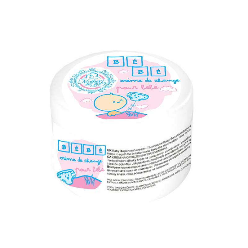 Crème pour érythème fessier 100ml 100% naturelle Mother and baby