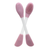 Spatule  brosse visage à double face rose Cosmétique naturel