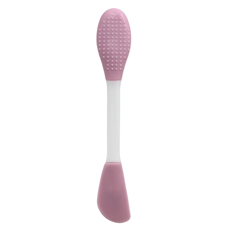 Spatule  brosse visage à double face rose Cosmétique naturel