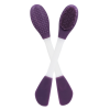 Spatule  brosse visage à double face violette Cosmétique naturel