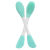 Spatule  brosse visage à double face bleue Cosmétique naturel