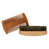 Kit brosse  peigne pour barbe et moustache Cosmétique naturel