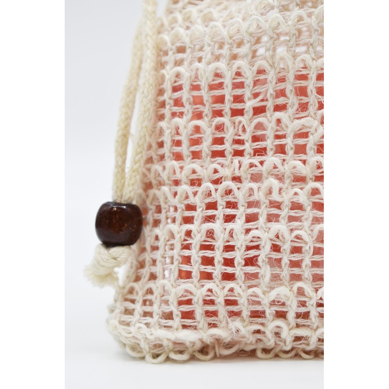Sac à savon en sisal - Beige Cosmétique naturel