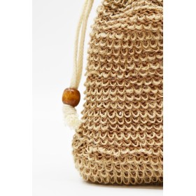 Sac à savon en sisal - Marron Cosmétique naturel