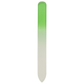 Lime à ongles verte en verre Cosmétique naturel