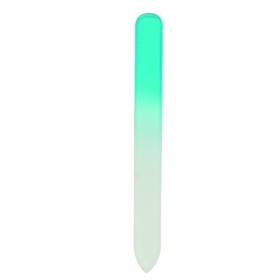 Lime à ongles bleue en verre Cosmétique naturel
