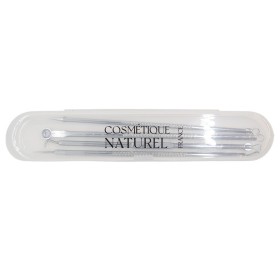 Kit de 4 extracteurs boutons et comédons  boitier Cosmétique naturel