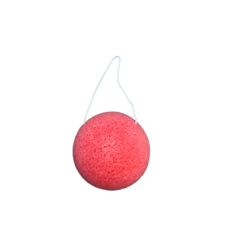 Éponge konjac rose Cosmétique naturel