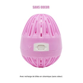 Boule de lavage machine à laver rose  recharge - Sans odeur Cosmétique naturel