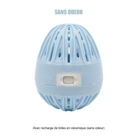 Boule de lavage machine à laver bleue  recharge - Sans odeur Cosmétique naturel