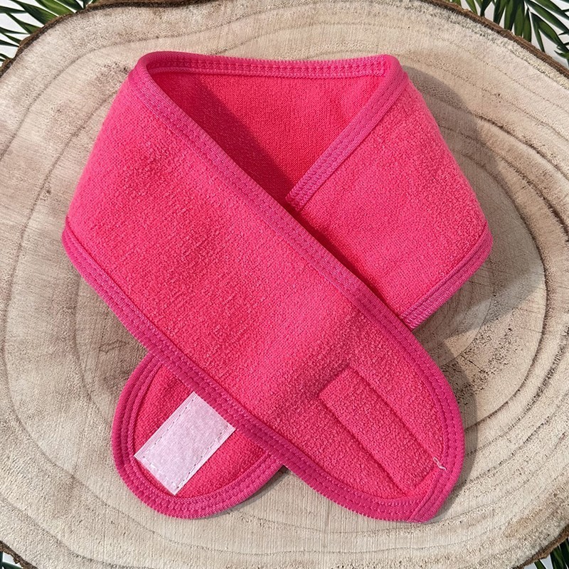 Bandeau pour cheveux couleur rose Cosmétique naturel