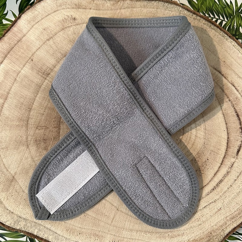 Bandeau pour cheveux couleur gris Cosmétique naturel