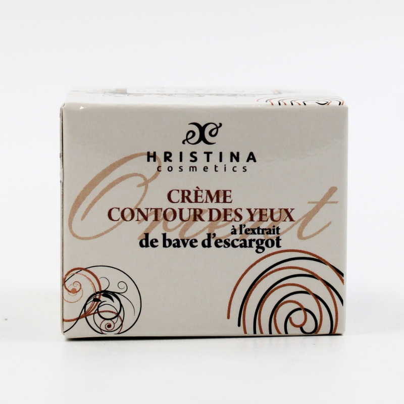 Crème contour des yeux à la bave d'escargot Hristina