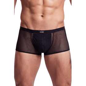 Boxer noir semi opaque Look Me