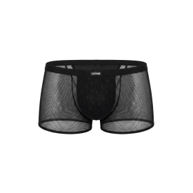 Boxer noir semi opaque Look Me