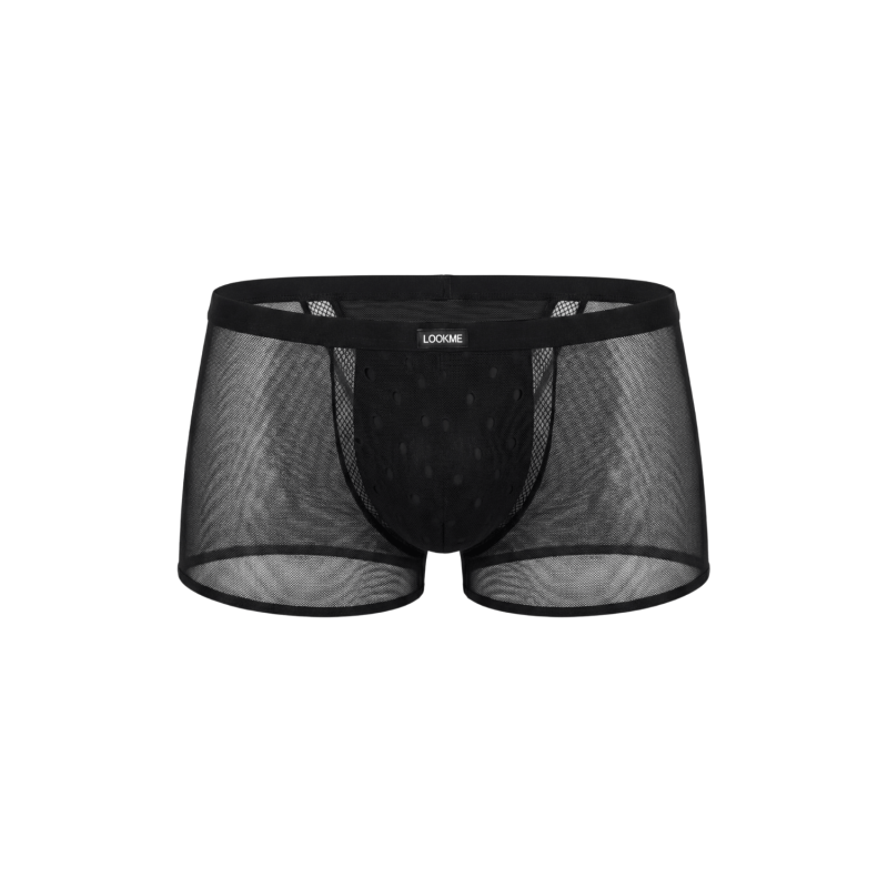 Boxer noir semi opaque Look Me