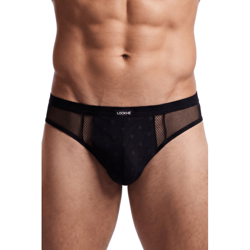 String noir semi opaque Look Me