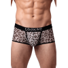 Boxer en résille imprimé léopard gris Look Me
