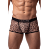 Boxer en résille imprimé léopard Look Me