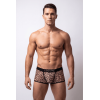 Boxer en résille imprimé léopard Look Me