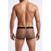 Boxer en résille imprimé léopard Look Me