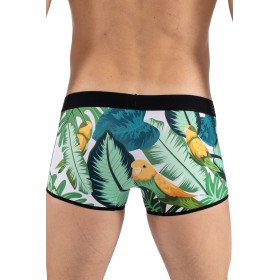 Boxer imprimé oiseau chanteur, Bird Singer Look Me
