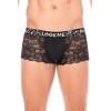Boxer noir en dentelle délicate Look Me