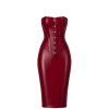 F396 Dark Romance Corset Midi Dress