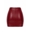 Mini jupe powerwetlook bordeaux – F399 Bordeaux Affair Noir HandMade