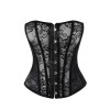 Corset One More Kiss F406 - Noir Handmade Noir HandMade